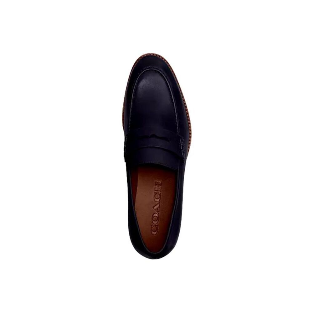 COACH Declan Loafer Midnight Navy CN350 Men's - Picture 2 of 4